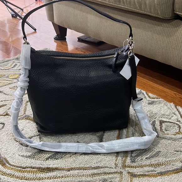 ♠️Kate spade NWT $498 Kaia prospect place black satchel shoulder bag gorgeous♠️ - Picture 3 of 13